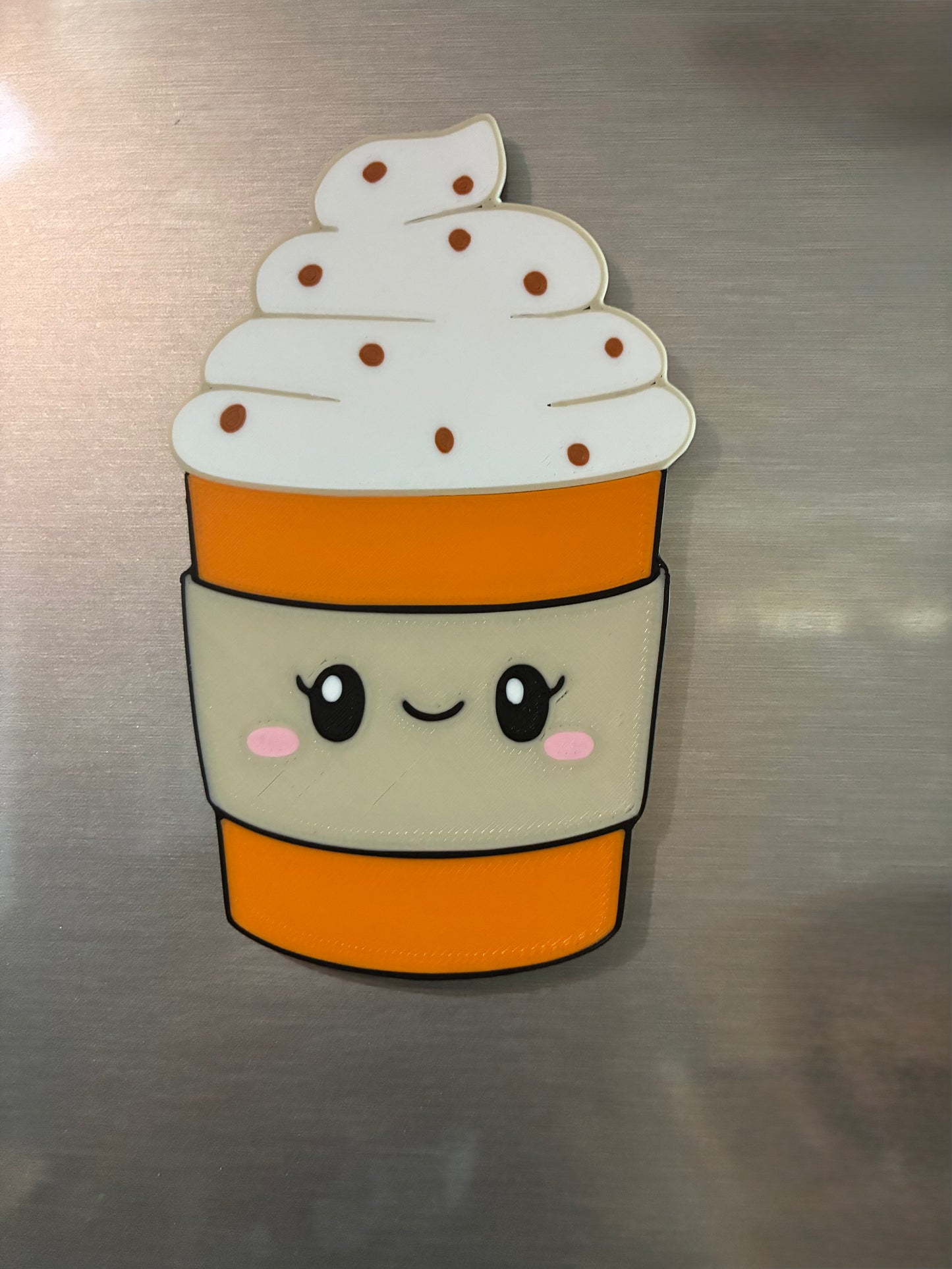 Lot de magnets Pumpkin Spice, décoration frigo automne, aimants kawaii café