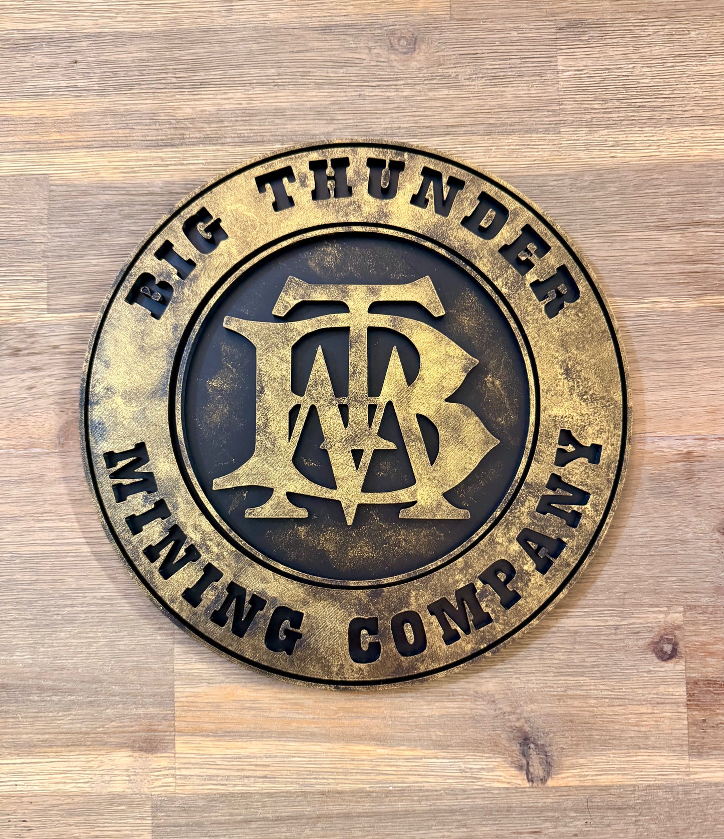 Big Thunder Mountain Railroad - BTM Logo -