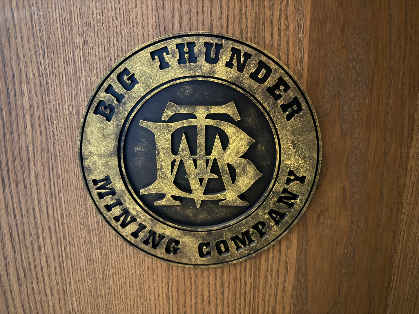 Big Thunder Mountain Railroad - BTM Logo -