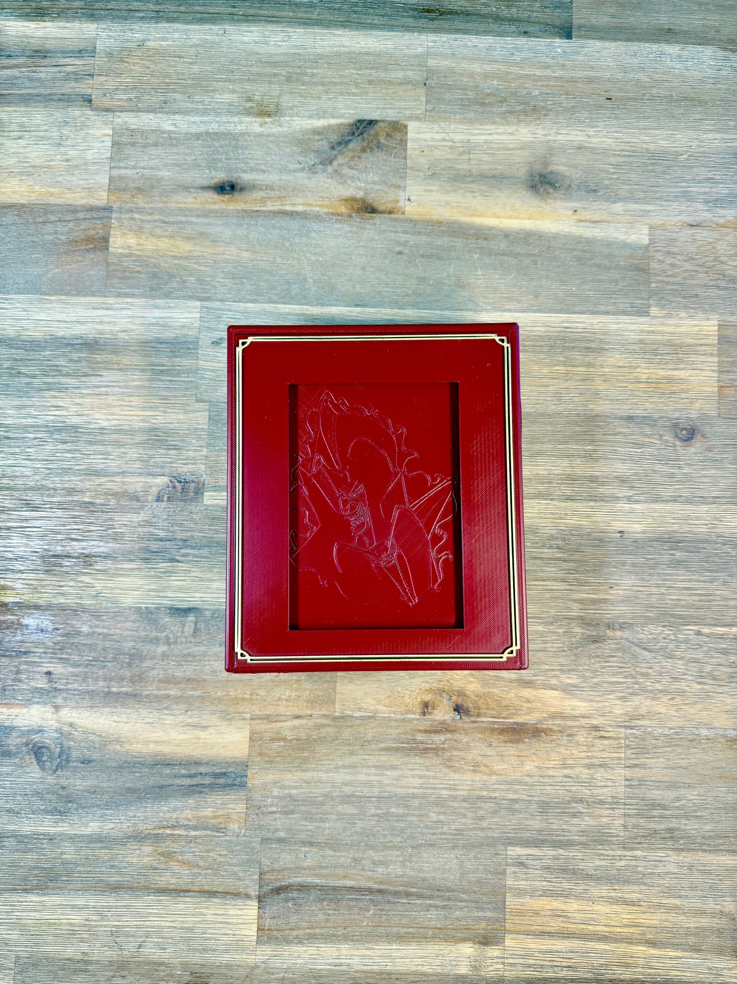 Deckbox Lorcana La Quête des Illumineurs - Boîte de rangement Jafar vol au palais pour cartes jeu collectible