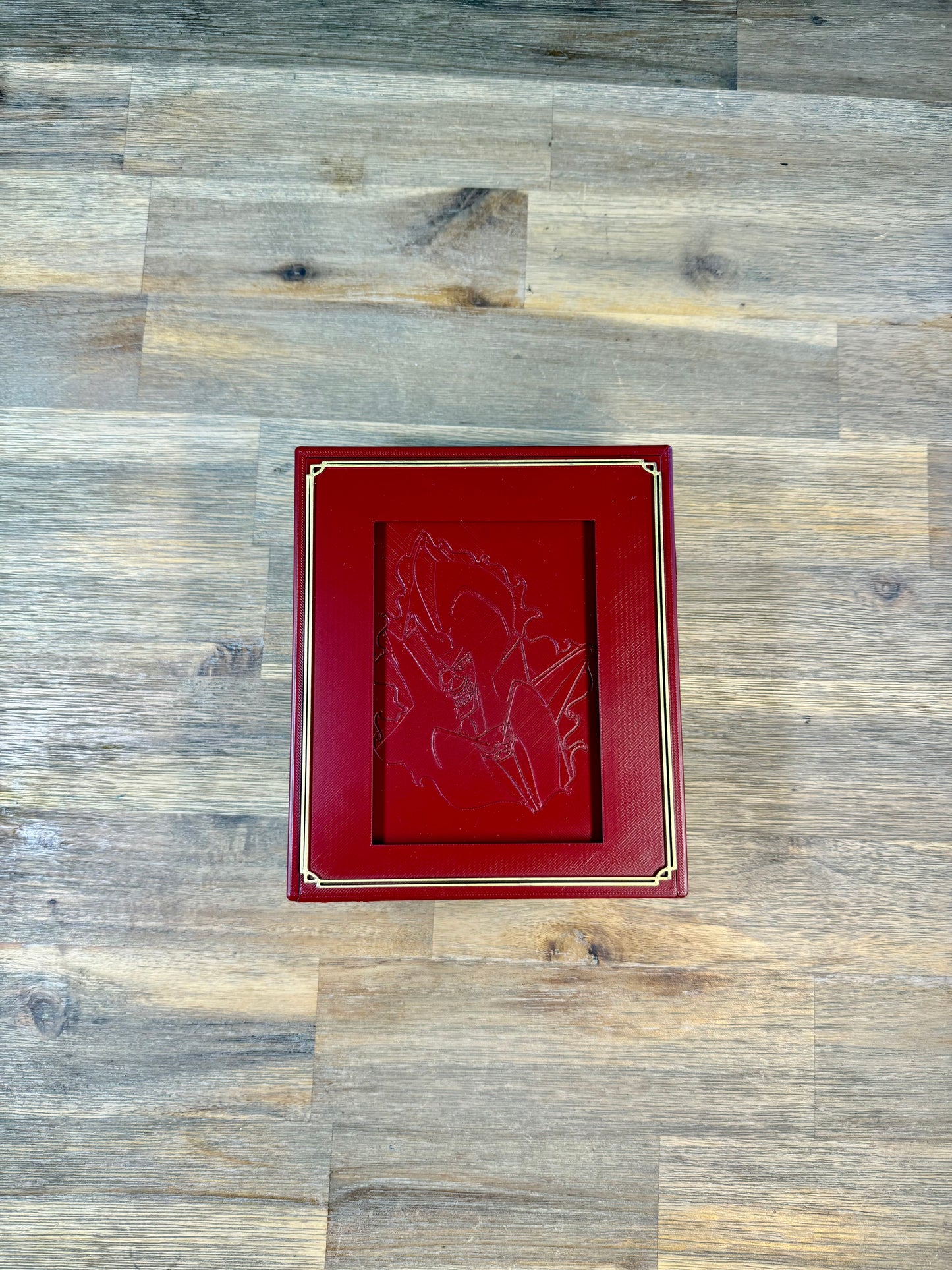 Deckbox Lorcana La Quête des Illumineurs - Boîte de rangement Jafar vol au palais pour cartes jeu collectible