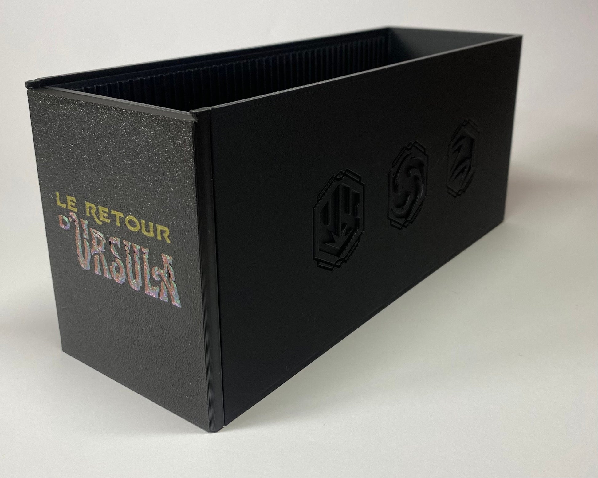 Lot de 5 Deck Box Lorcana, premier chapitre, lâassension des floodborn, les terres dâencres, le retour dâUrsula, ciel Ă©tincelant