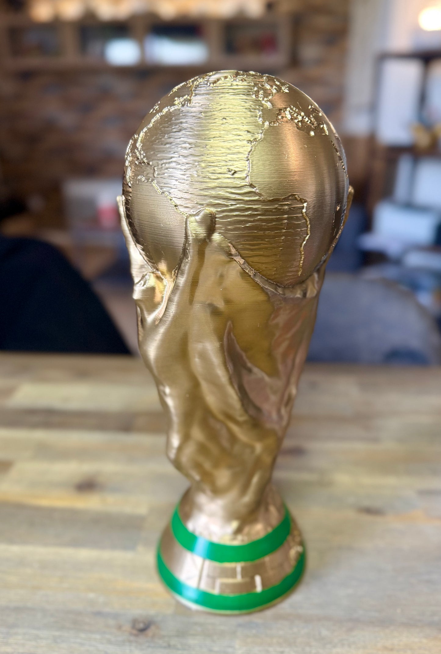 🏆 Réplique Trophée Coupe du Monde – Taille Réelle
