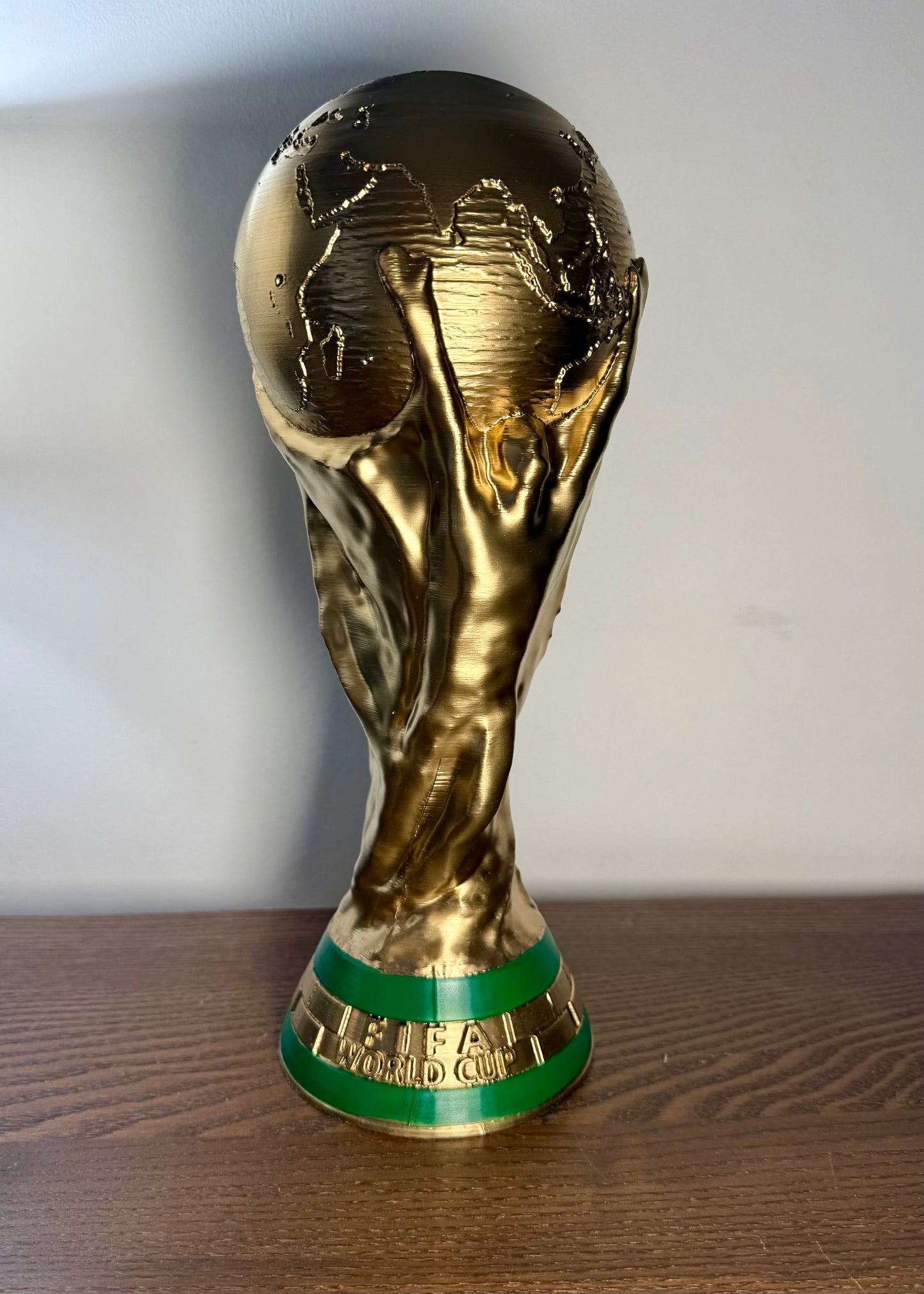 🏆 Réplique Trophée Coupe du Monde – Taille Réelle