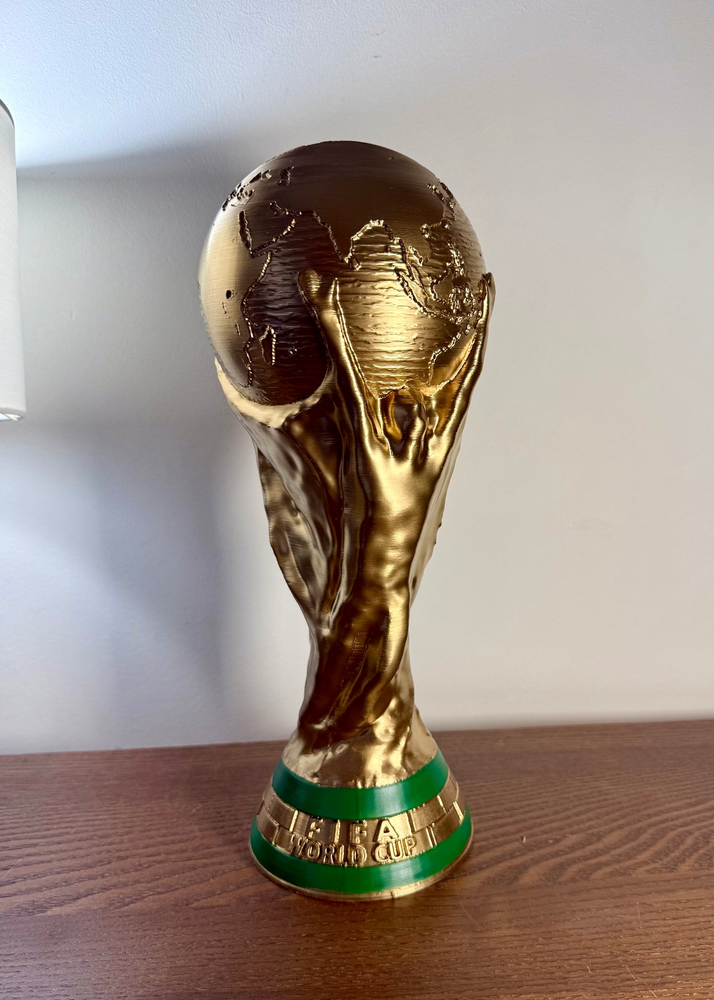 🏆 Réplique Trophée Coupe du Monde – Taille Réelle