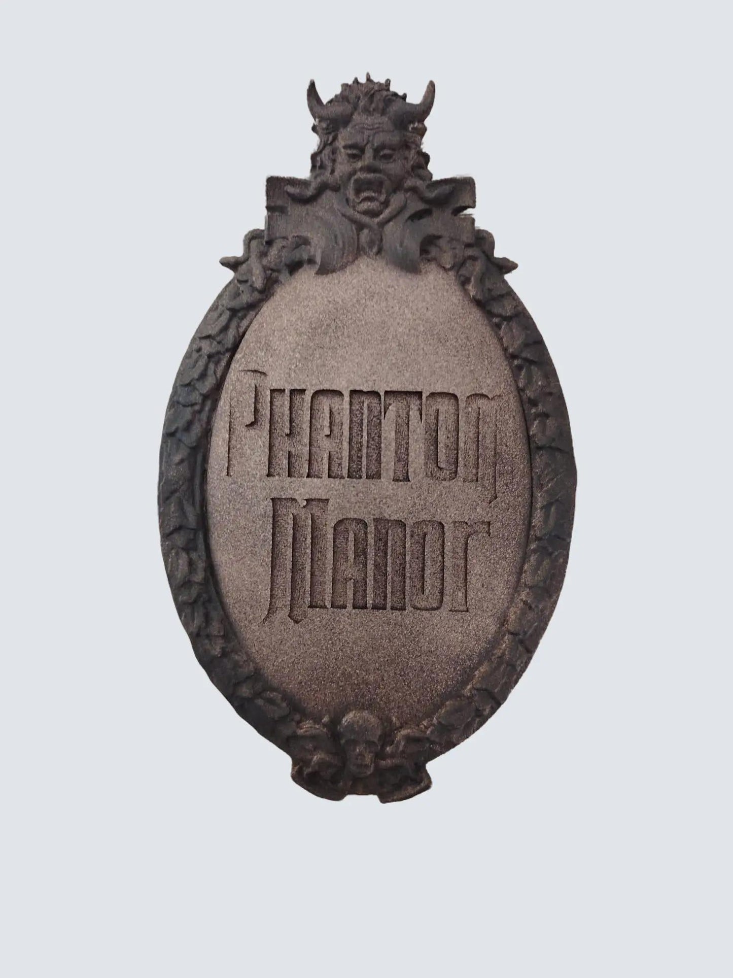 Plaque Phantom Manor décoration maison Logo - Disneyland Paris - Walt Disney World Props plaque décorative. inspiration Frontierland. Mélanie Ravenswood