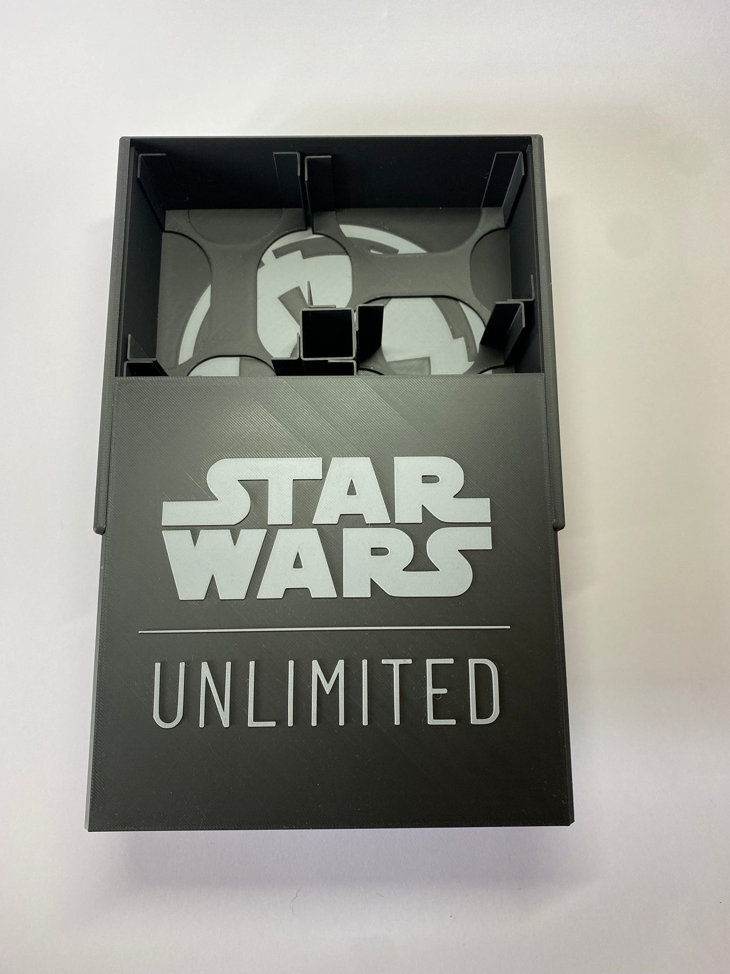 Deck Box Star Wars Unlimited, boîte de rangement, organisation, collection de carte, protection