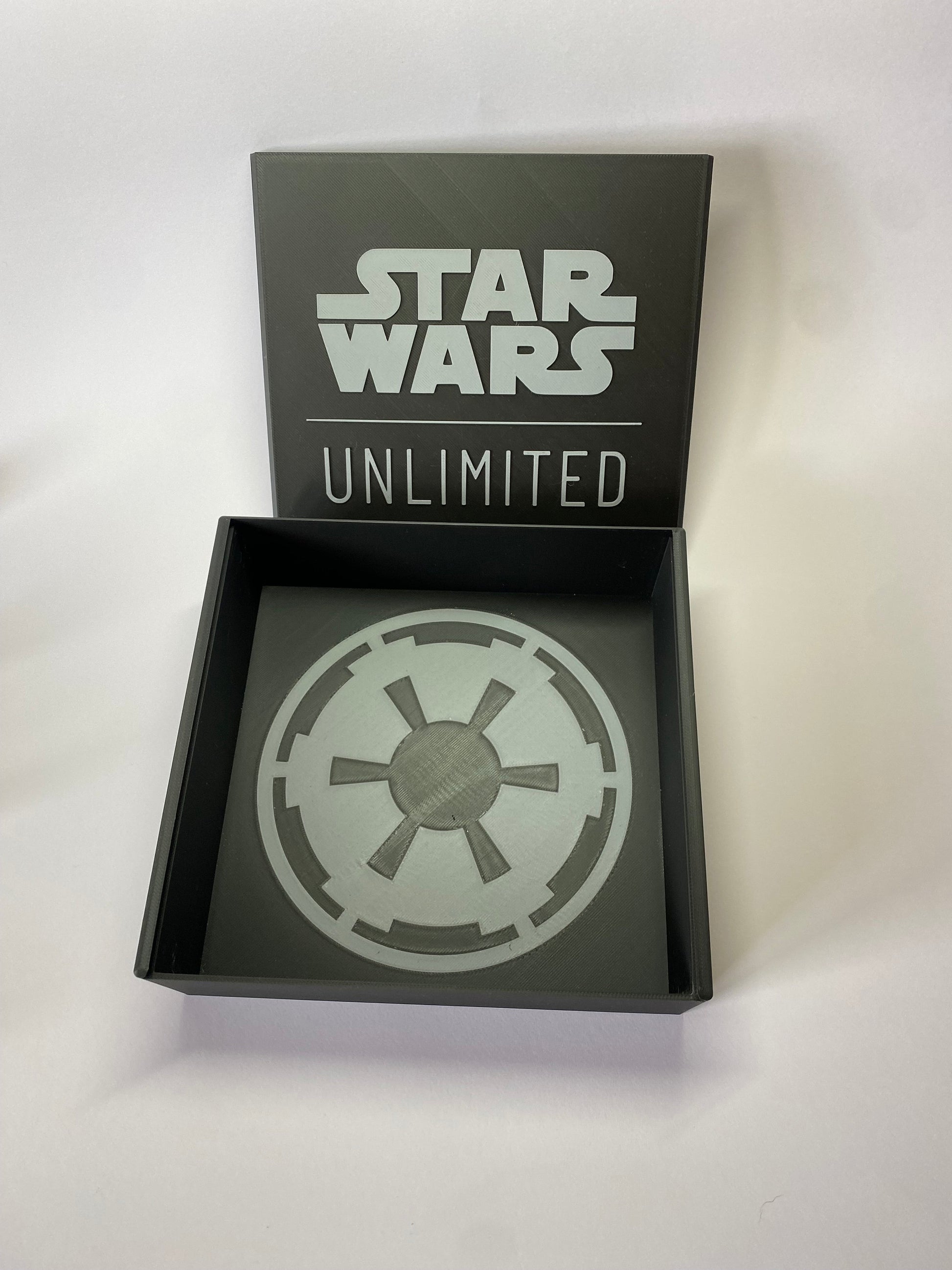 Deck Box Star Wars Unlimited, boîte de rangement, organisation, collection de carte, protection