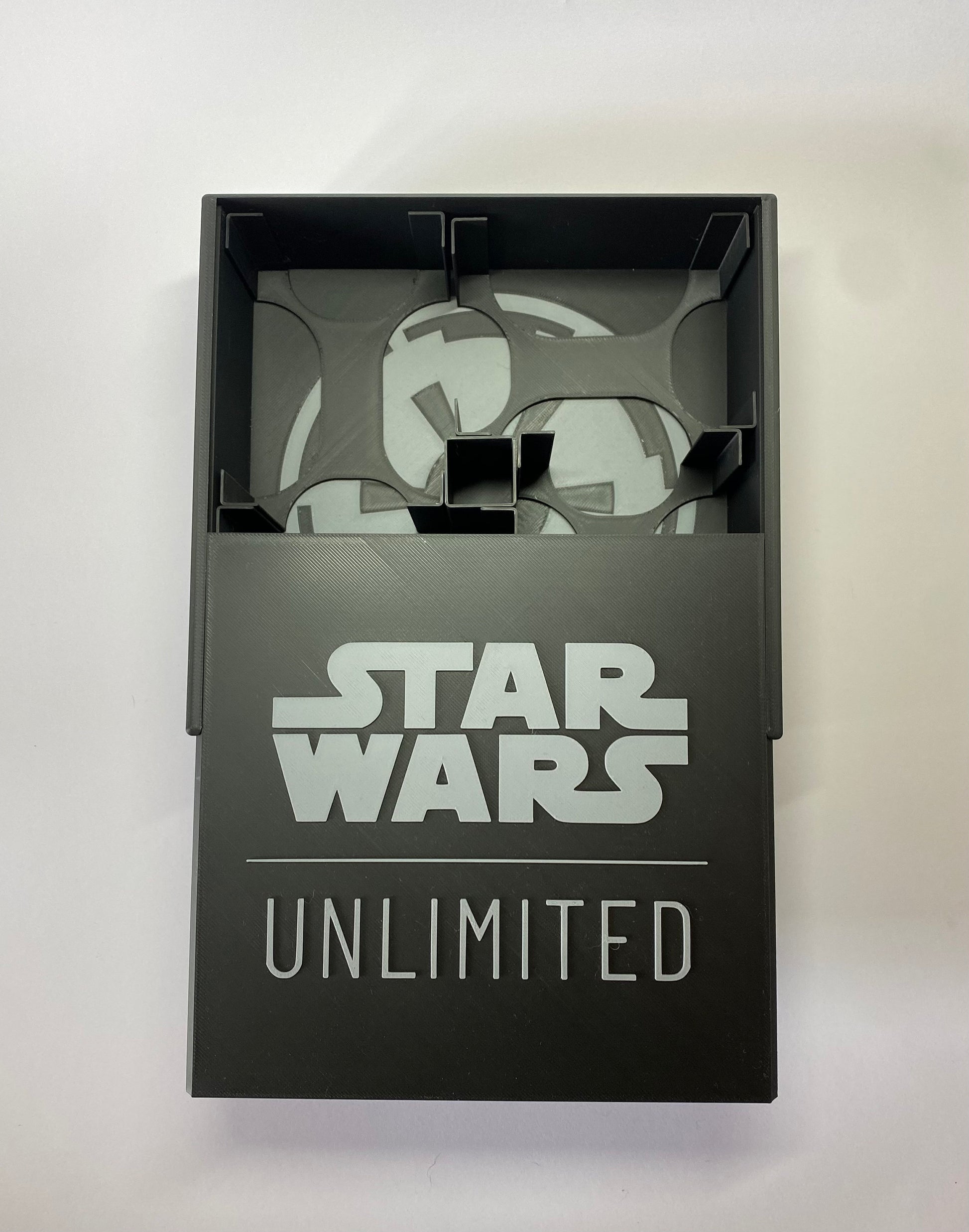 Deck Box Star Wars Unlimited, boîte de rangement, organisation, collection de carte, protection